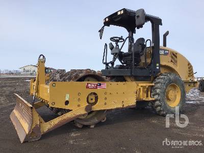2017 Cat CP44B Padfoot Drum Compactor