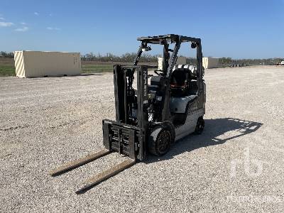 2012 Nissan CF40LP 4000 lb Cushion Tire Forklift