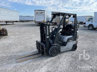 2012 Nissan CF40LP 4000 lb Cushion Tire Forklift