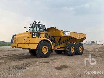 2015 Cat 745C Articulated Dump Truck