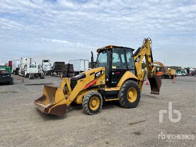 2014 Cat 420F 4x4 Backhoe Loader