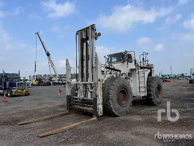 1990 Michigan 280C Diesel Pneumatic Tire Forklift
