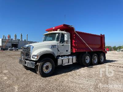 2011 Mack GU713 8x4 Tri/A Dump Truck