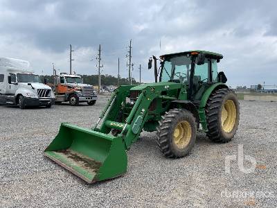2012 John Deere 6115D 4WD Tractor