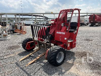 2009 Manitou TMT55FLHT 5500 lb 3x3 Truck Mounted Forklift (Inoperable)