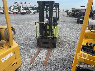 Clark GCS12 2700 lb LPG Cushion Tire Forklift