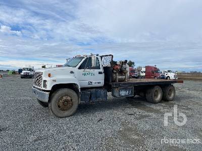 1999 Chevrolet C7500 6x4 Flatbed Truck