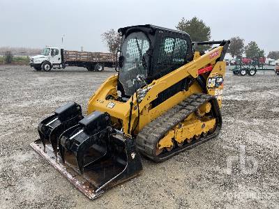 2018 Cat 299D2XHP Two-Speed High Flow Compact Track Loader