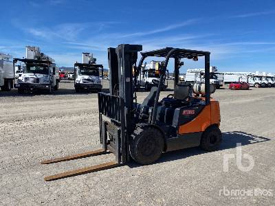 2014 Doosan G30P-5 Plus 5450 lb LPG Pneumatic Tire Forklift