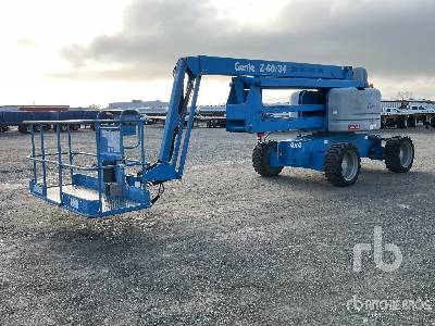 2013 Genie Z-60/34 4WD Diesel Articulating Boom Lift