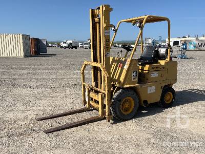1992 Cat V50B 5000 lb LPG Pneumatic Tire Forklift