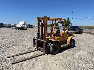 1979 Hyster H110FT LPG Pneumatic Tire Forklift