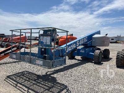 2011 Genie S-60XC 4WD Diesel Telescopic Boom Lift
