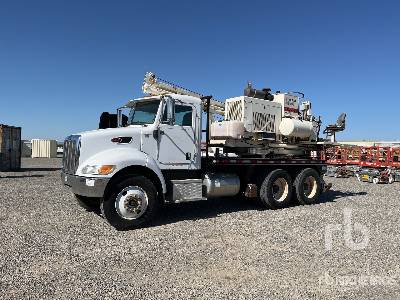 Terex Texoma 330 on 2008 Peterbilt 340 6x4 Drill Truck