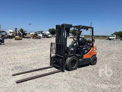 2012 Doosan G30P-5 4500 lb LPG Pneumatic Tire Forklift