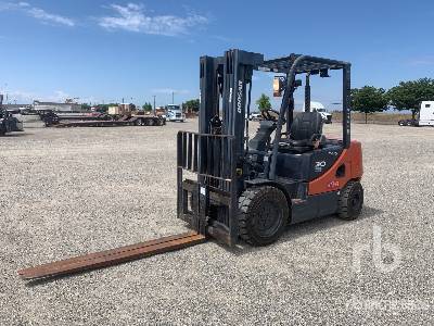 2013 Doosan D30S-5 5500 lb Diesel Cushion Tire Forklift