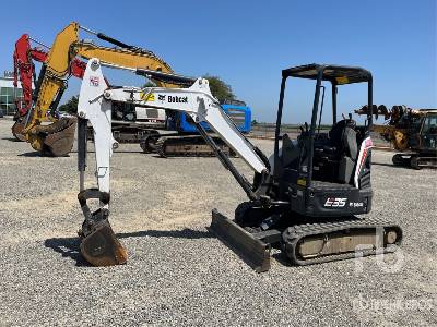 2018 Bobcat E35 ZTS Mini Excavator