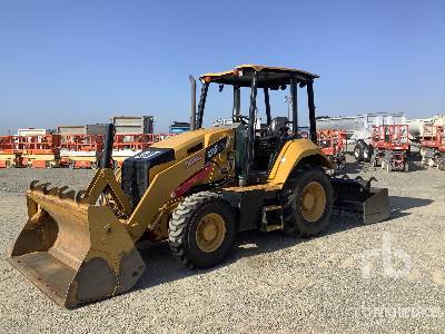2015 Cat 415F2 IL 4x4 Landscape Loader