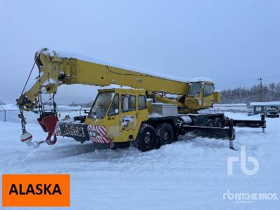 1989 P & H T500 50 ton 8x4 Hydraulic Truck Crane
