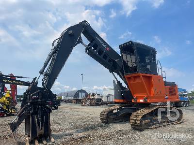2019 Hitachi ZX260F-LL-6N Short Wood Log Loader