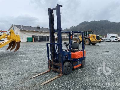 1988 Toyota 5FG15 Gas Pneumatic Tire Forklift (Inoperable)