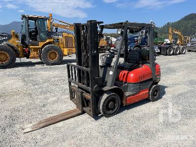 1997 Toyota 42-6FGU25 5100 lb LPG Pneumatic Tire Forklift
