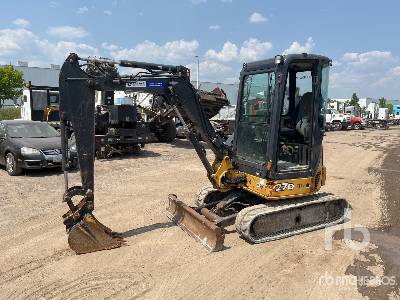 2015 John Deere 27D Mini Excavator