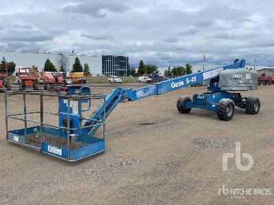 2008 Genie S45 4WD Diesel Telescopic Boom Lift