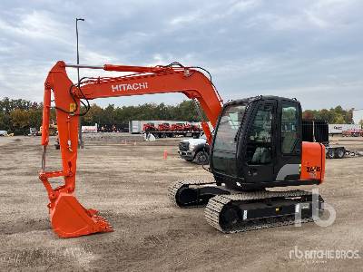 Hitachi ZX670LCR-3 Hydraulic Excavator Specs & Dimensions 