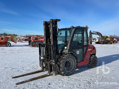 2008 Manitou MH25-4 5500 lb 4x4 Rough Terrain Forklift