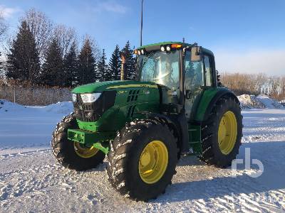 2014 John Deere 6125M 4WD Tractor