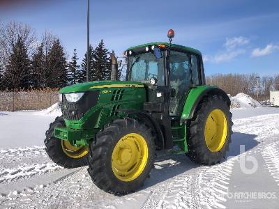 2015 John Deere 6125M 4WD Tractor