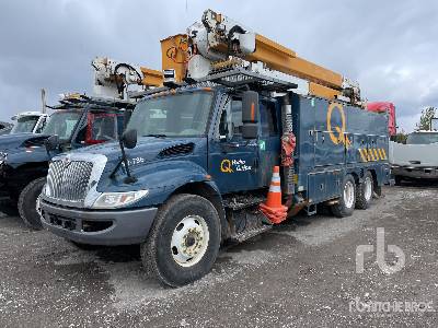 2004 Posi-Plus 500-50-RU 50 ft on 2005 International 4400 SBA 6x4 Extended Cab Bucket Truck (Inoperable)