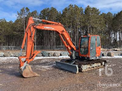 2008 Kubota KX080-3 Tracked Excavator