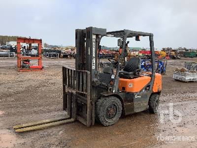Doosan G30G 5247 lb Cushion Tire Forklift