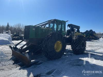 2015 John Deere 848H 4x4 Skidder