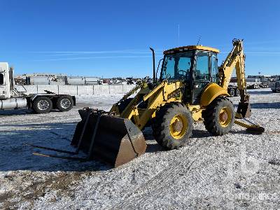 2001 New Holland LB115 4x4x4 Backhoe Loader