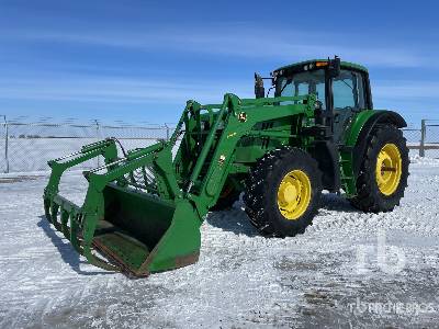 2015 John Deere 6150M 4WD Tractor