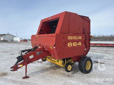 1998 New Holland 664 Round Baler