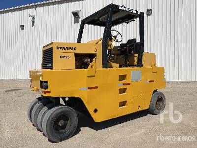 1988 Dynapac CP15 9 Wheel Pneumatic Roller