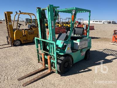 1981 Mitsubishi FG15 Gas Pneumatic Tire Forklift (Inoperable)