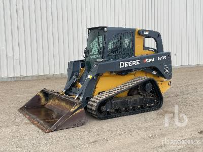 2015 John Deere 329E Two-Speed High Flow Compact Track Loader