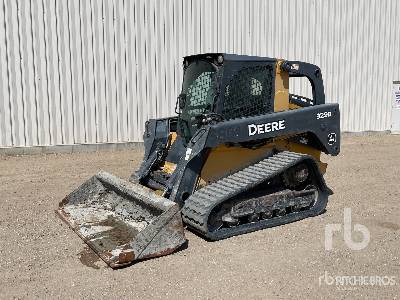 2011 John Deere 329D Two-Speed High Flow Compact Track Loader
