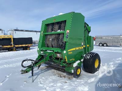 2012 John Deere 568 Round Baler