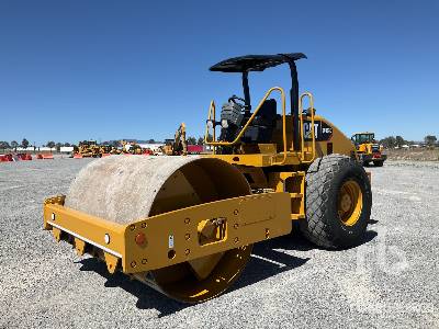 2010 Cat CS-533E Rodillo / Smooth Drum Compactor