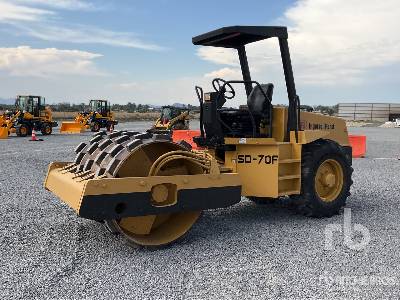 2001 Ingersoll Rand SD-70F Pro Pac Rodillo de Pisones / Padfoot Drum Compactor