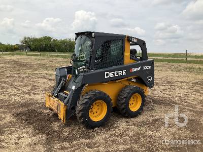 2013 John Deere 320D Two-Speed Skid Steer Loader