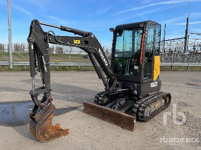 2021 Volvo ECR25D Mini Excavator