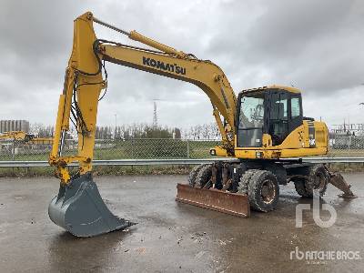 2006 Komatsu PW160-7 Wheel Excavator