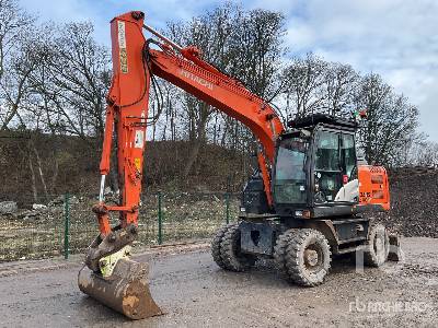 2016 Hitachi ZX140W-5B Wheel Excavator